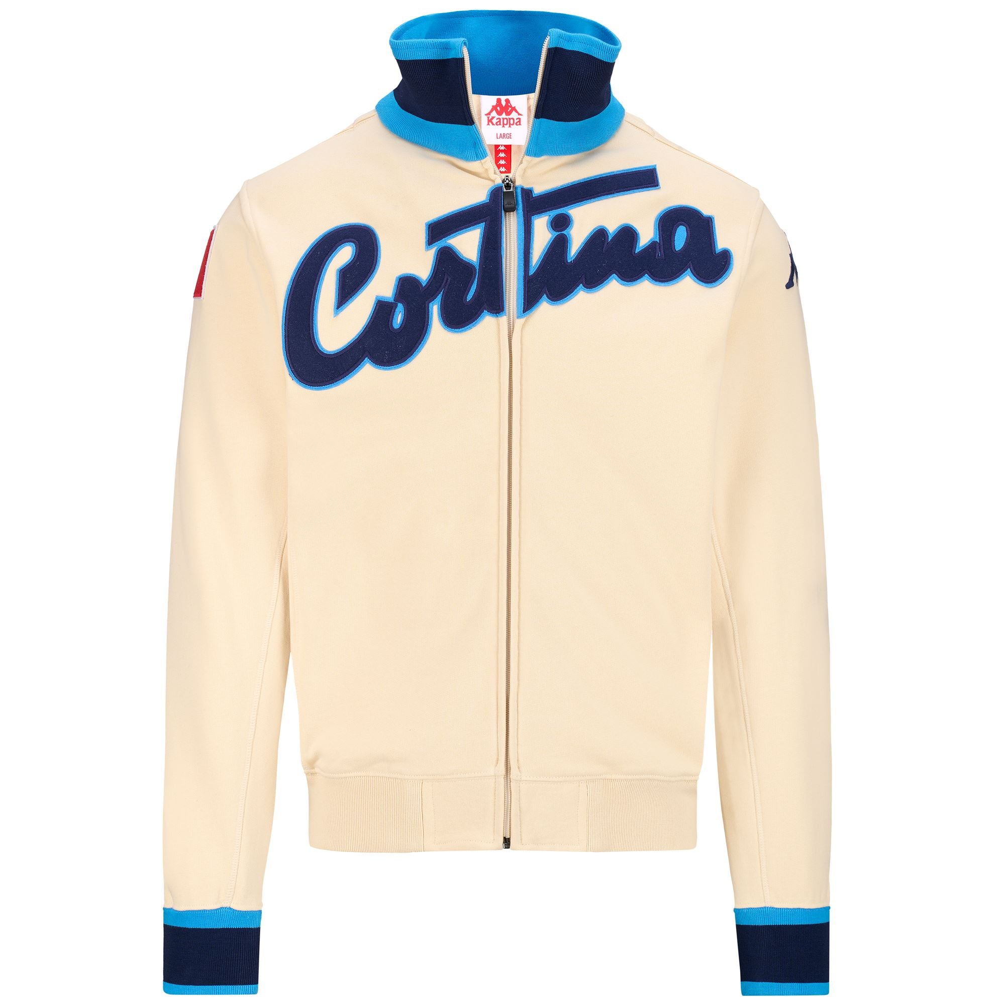 EROI JKT CORTINA - Fleece - Jacket - Man - BEIGE PARCHENT-BLUE MARINE-BLUE CLOISONNE