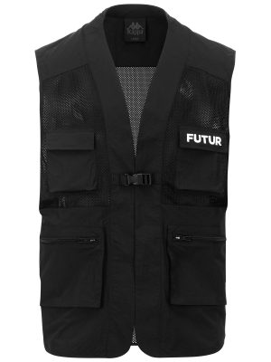 RAVER KFF - Jackets - Vest - Unisex - BLACK