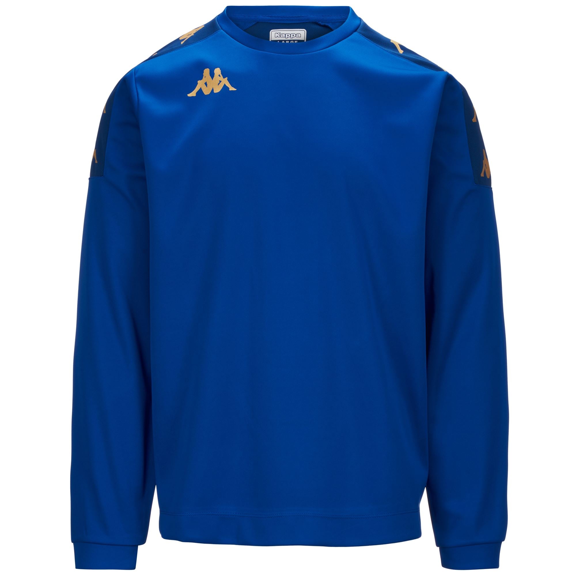 KAPPA4FOOTBALL GAVERNO - Fleece - Jumper - Man - BLUE SAPPHIRE-BLUE MD COBALT
