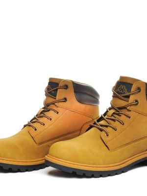 LOGO FILLMORE MD - Ankle Boots - Laced - Unisex - YELLOW TAN-BROWN DK
