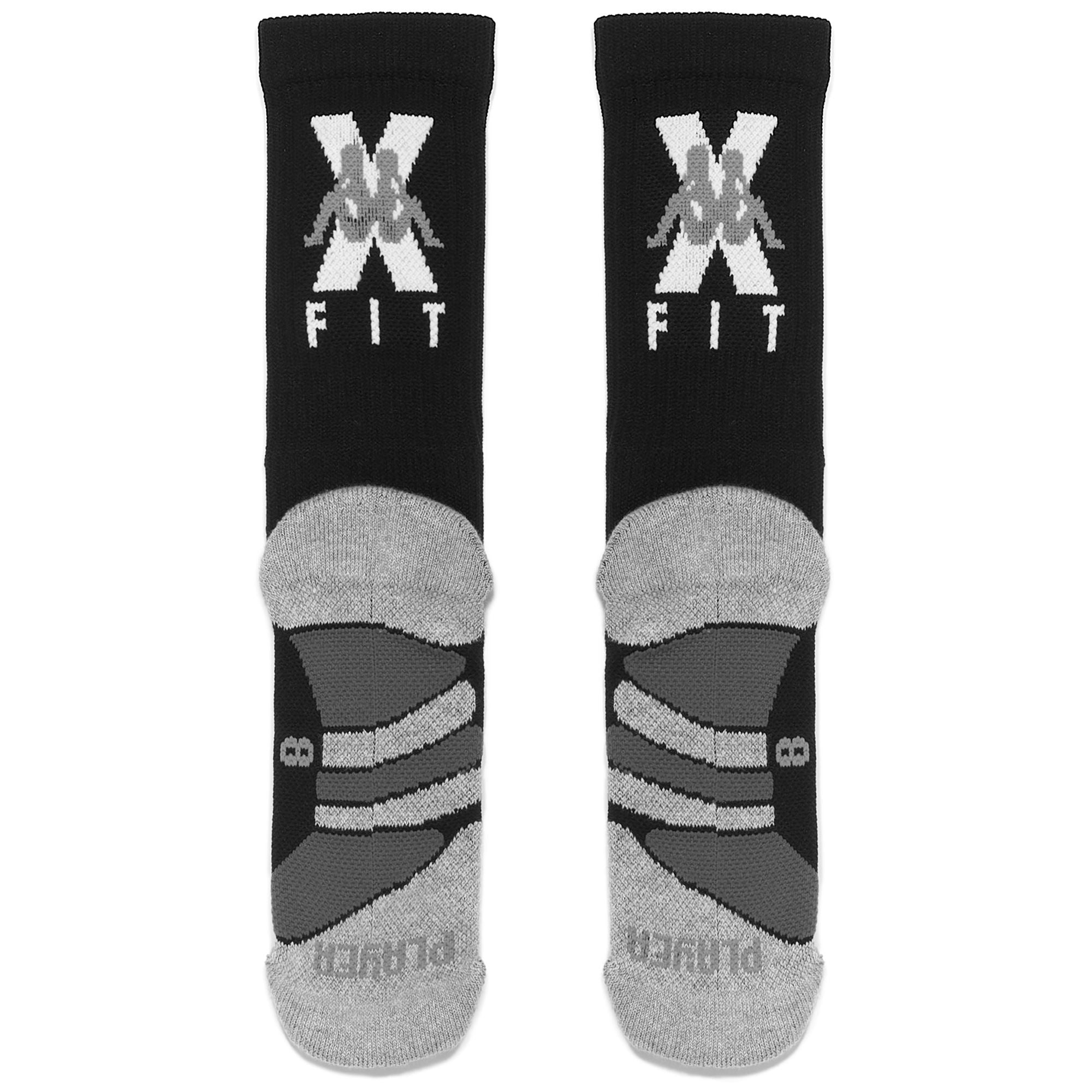 KOMBAT WKT ECROSS - Socks - Quarter High Sock - Unisex - BLACK - Image 3