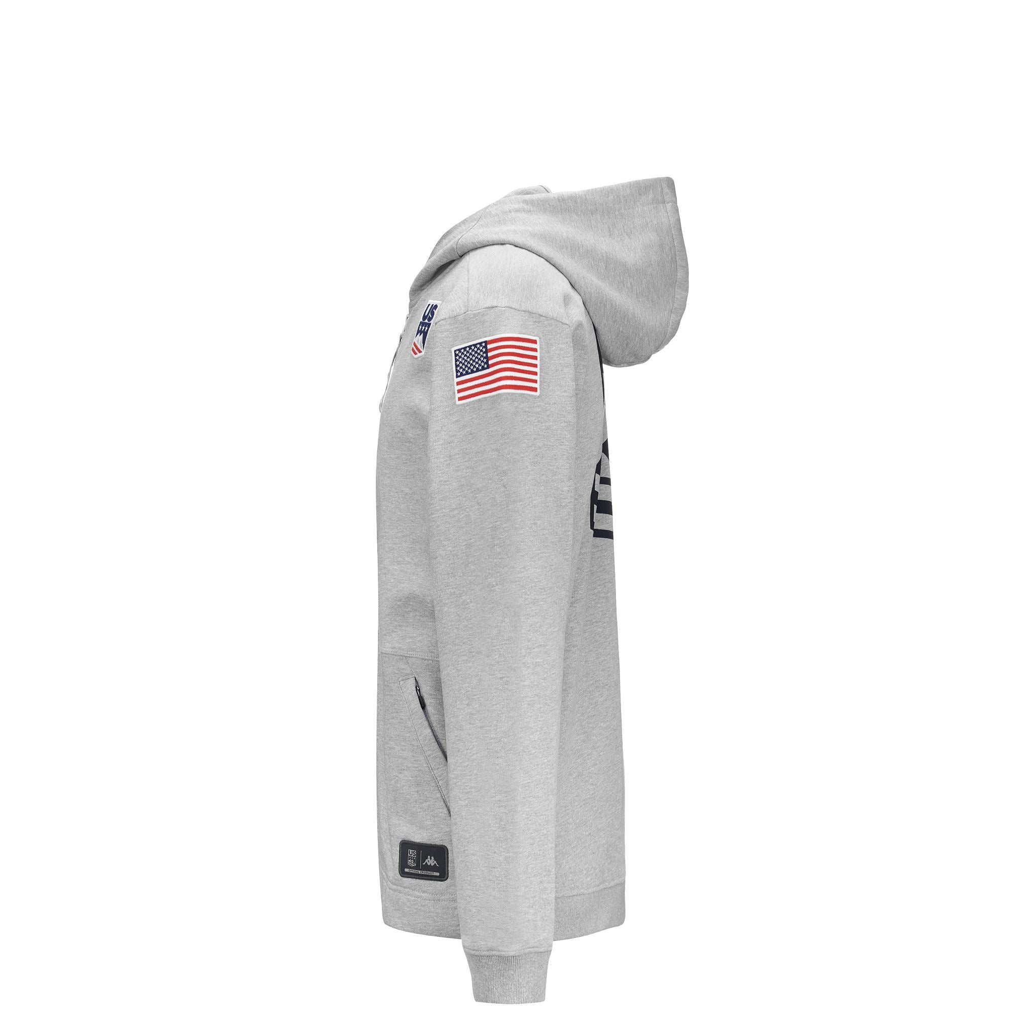ARUFEODA US - Fleece - Jumper - Unisex - GREY MD-WHITE-MELANGE - Image 2