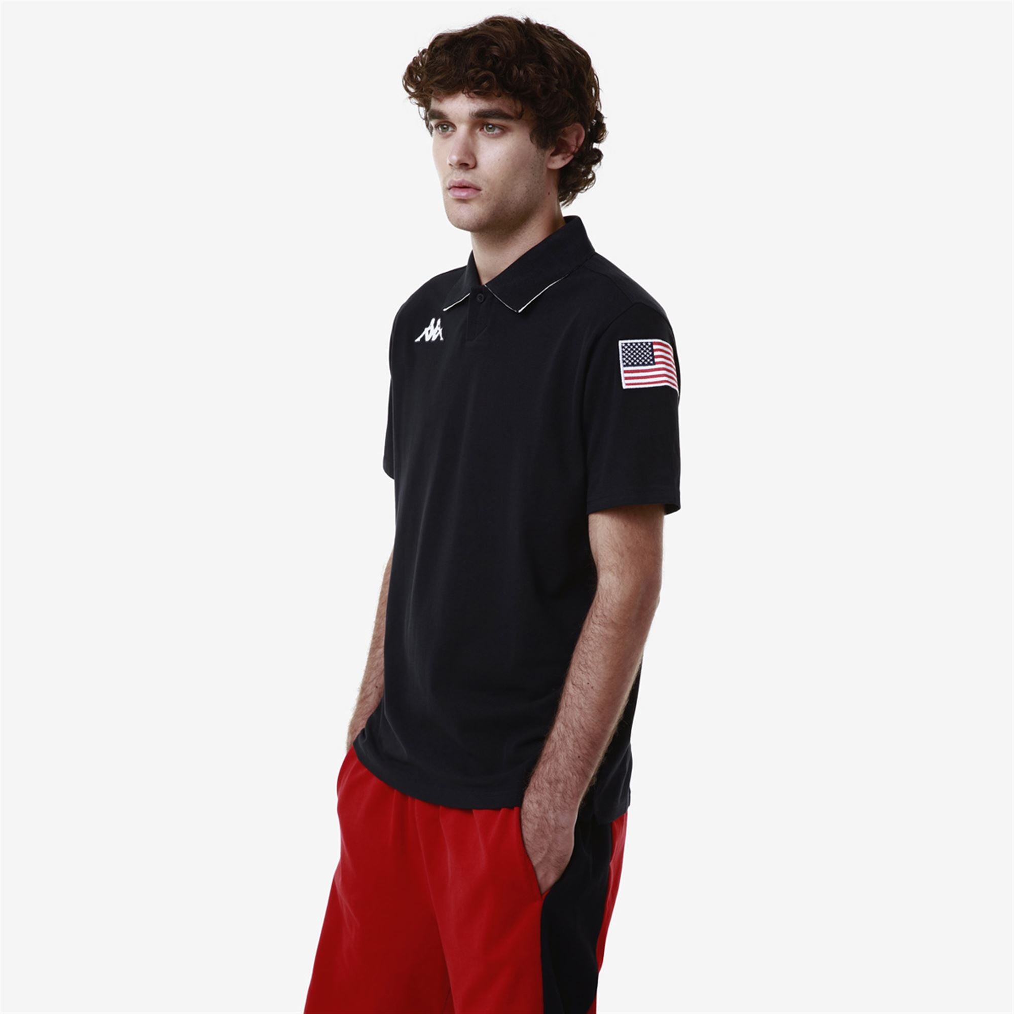 ANGAT USA US - Polo Shirts - Polo - Unisex - BLUE DK NAVY-WHITE MILK - Image 5