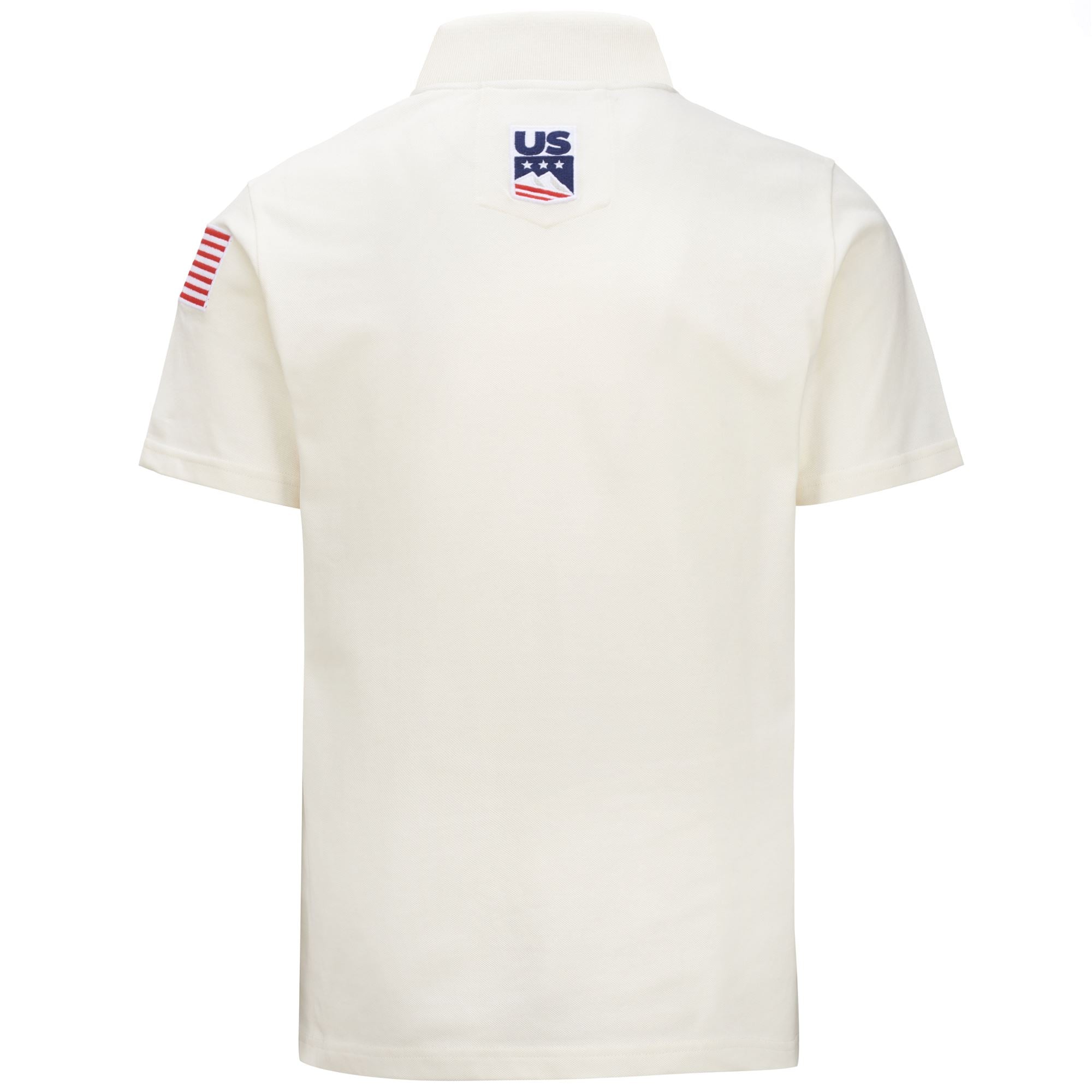 ANGAT USA US - Polo Shirts - Polo - Unisex - WHITE MILK-BLUE DK NAVY - Image 3