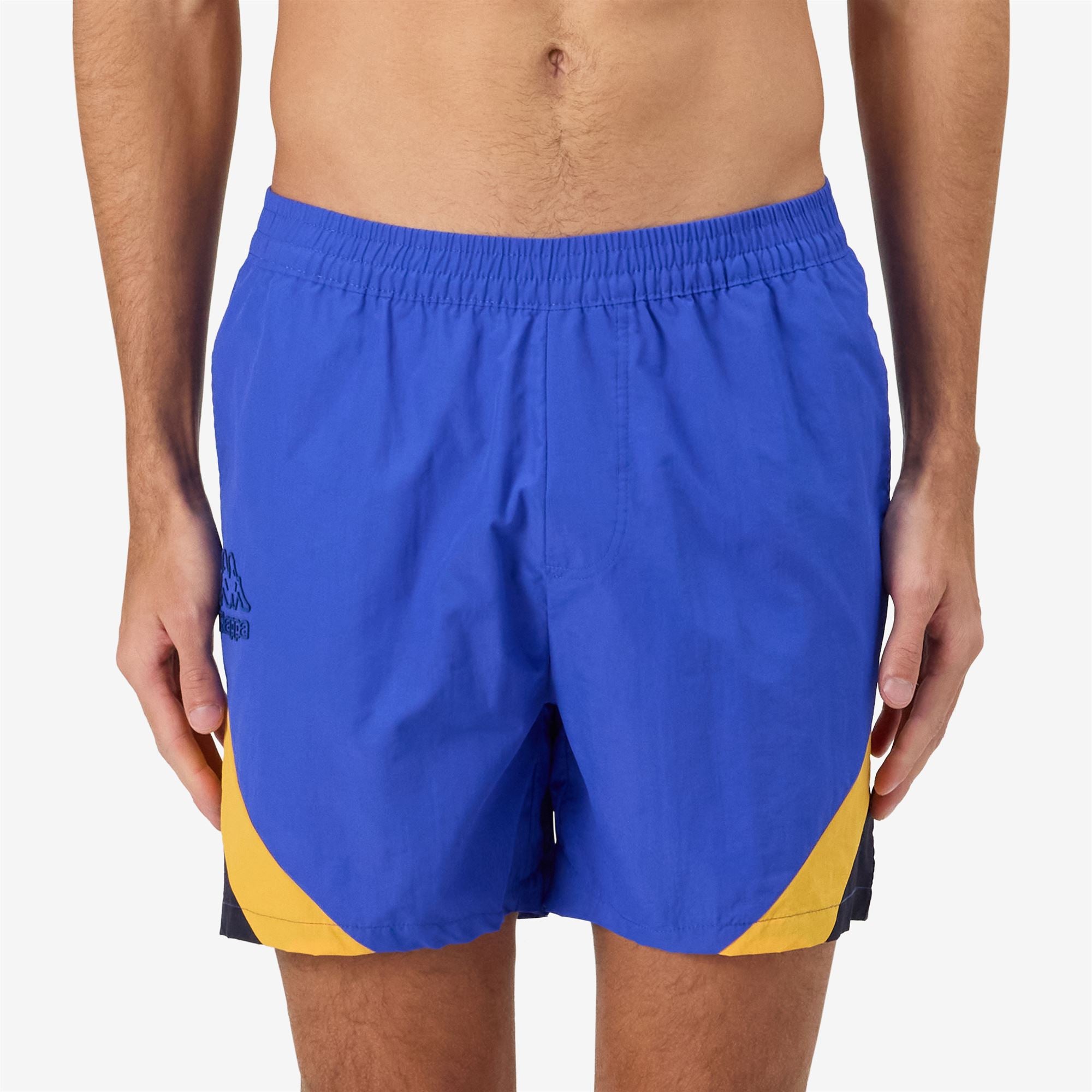 LOGO GREI - Bathing Suits - Swimming Trunks - Man - BLUE ROYAL-BLUE MARINE-YELLOW GOLDEN - Image 4