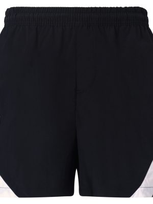 LOGO GREI - Bathing Suits - Swimming Trunks - Man - BLACK-BLACK BROWNISH PINO-WHITE