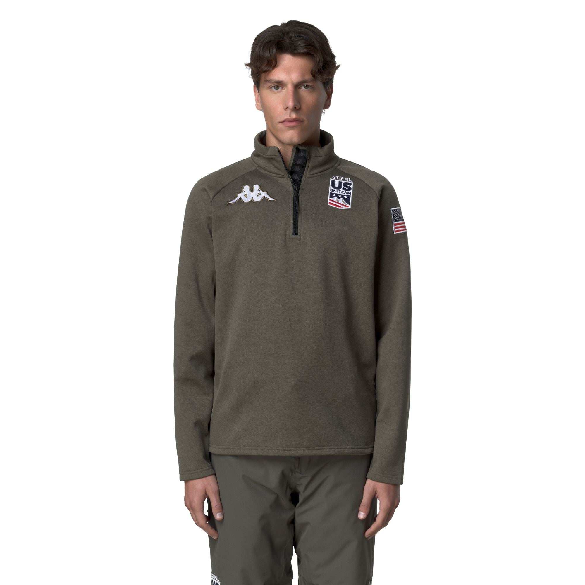 821 US - Fleece - Cardigan - Unisex - Green Academia - Image 4