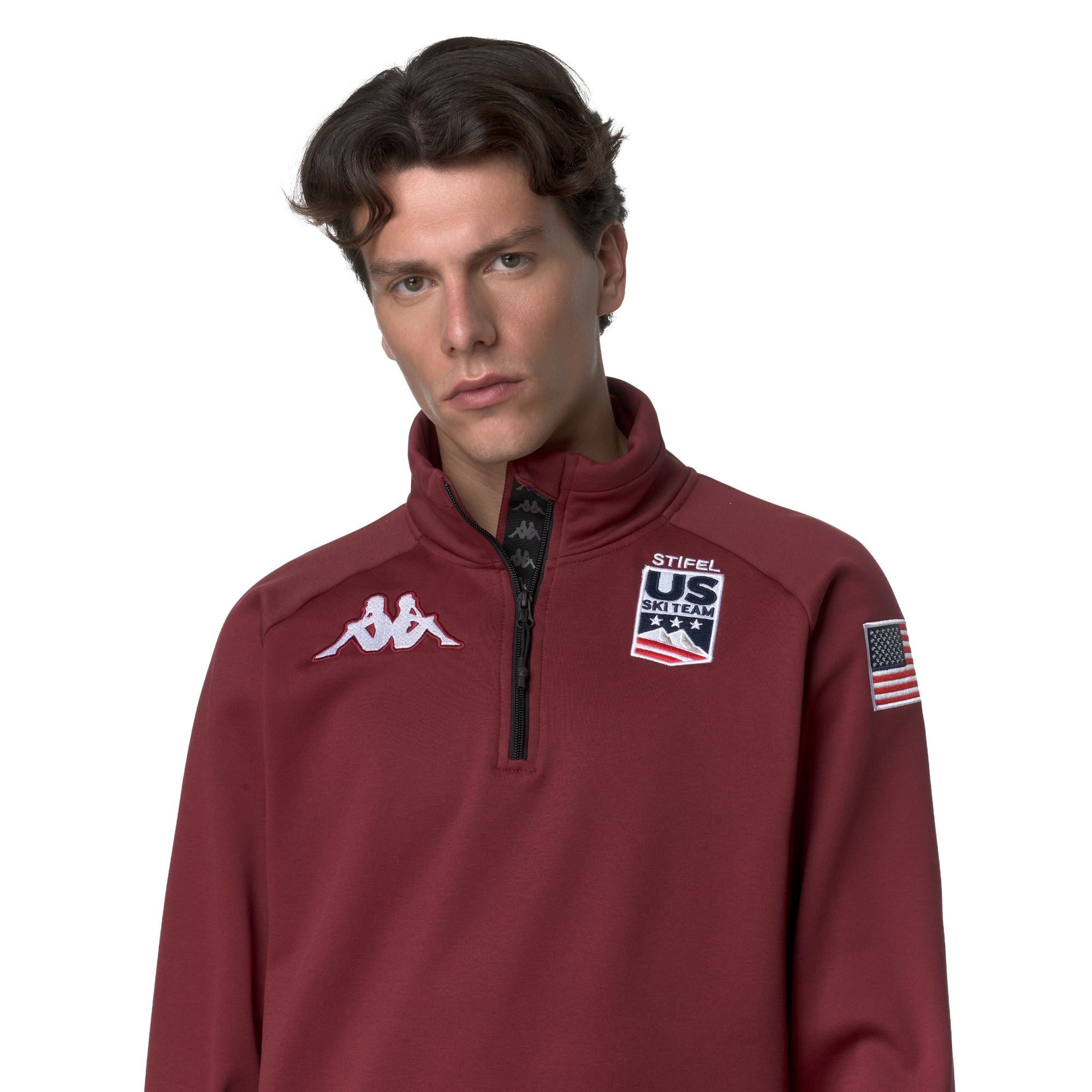 821 US - Fleece - Cardigan - Unisex - Red Pomegranate - Image 7