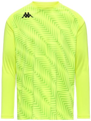 KAPPA4FOOTBALL FARCO - Active Jerseys - Shirt - Man - NEON YELLOW