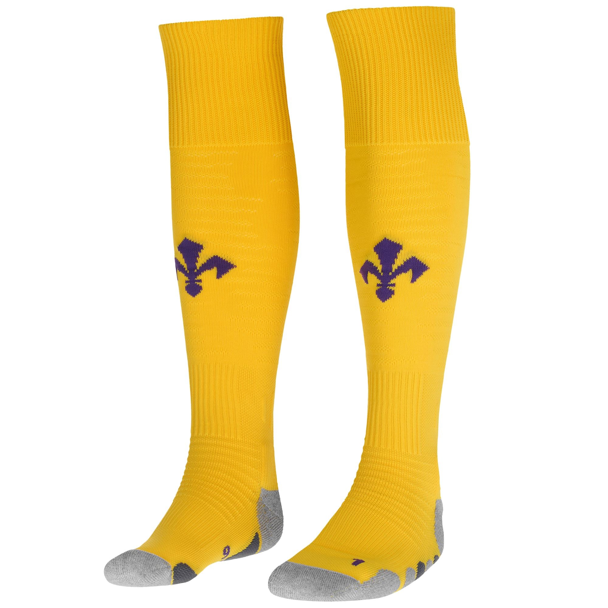 KOMBAT SPARK PRO FIORENTINA 1PACK - Socks - Knee High Sock - Man - YELLOW BRIGHT