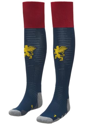 KOMBAT SPARK PRO GENOA 1PACK - Socks - Knee High Sock - Man - BLUE DK-RED DK