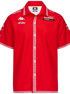 ABAHIRTO VR46 INDONESIA - SHIRTS - Top - Man - RED FLAME -WHITE