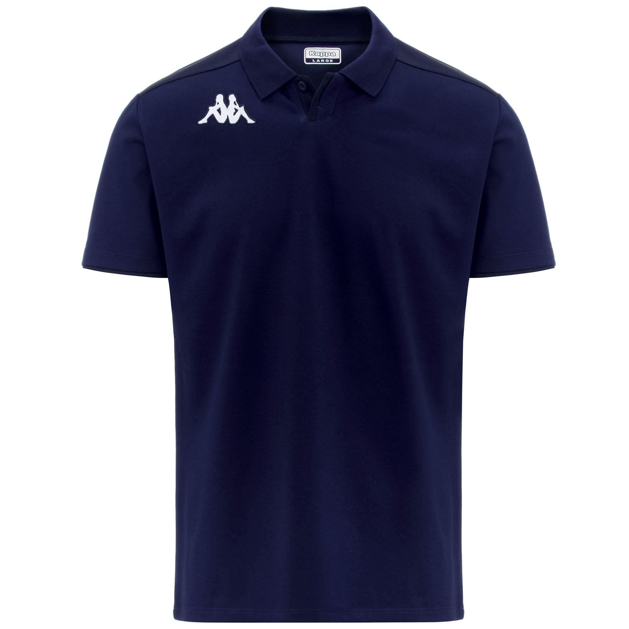 KAPPA4FOOTBALL NANGAT - Polo Shirts - Polo - Man - BLUE DEPTHS-DK BLUE