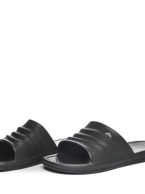 LOGO  RINT - Flip-Flops - Stripe - Unisex - BLACK-WHITE