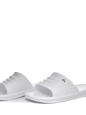 LOGO  RINT - Flip-Flops - Stripe - Unisex - WHITE-BLACK