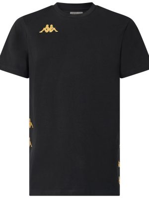 KAPPA4FOOTBALL GIOVO - T-ShirtsTop - T-Shirt - Man - BLACK