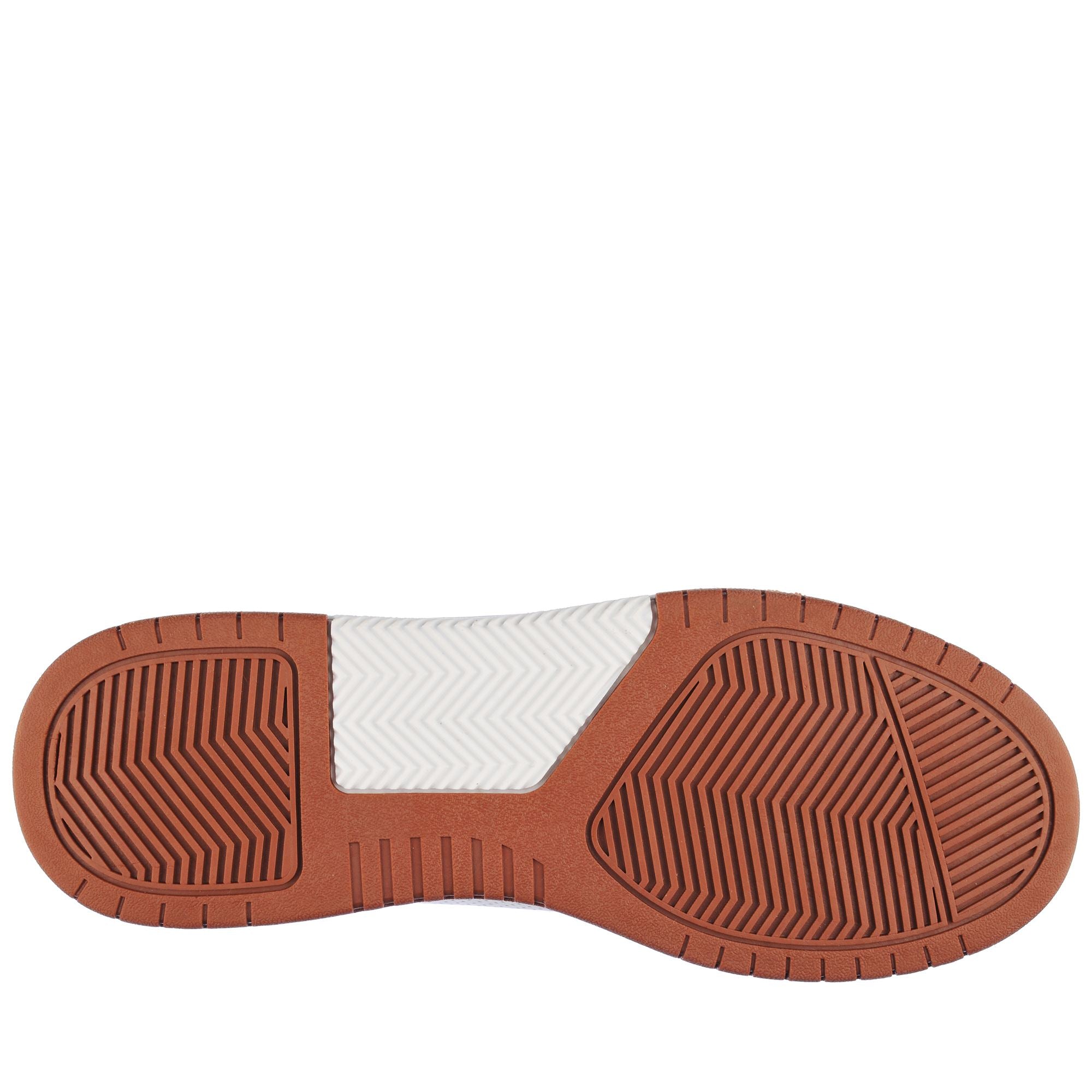 LOGO MANIS - Sneakers - Low Cut - Man - WHITE-BROWN DK KHAKI - Image 3