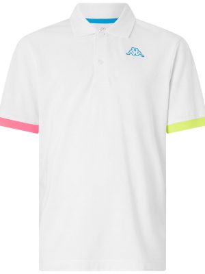 LOGO TRIO - Polo Shirts - Polo - Man - WHITE