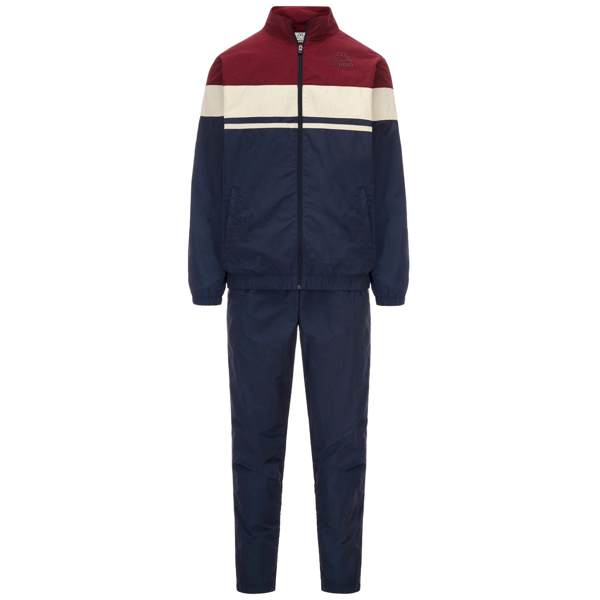 LOGO LUKE - Sport Suits - TRACKSUIT - Man - GREY INK-RED DAHLIA-WHITE ASPARAGUS