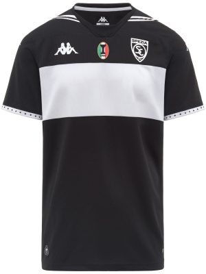 KOMBAT 2026 AWAY SPEZIA - Active Jerseys - Shirt - Man - BLACK-WHITE