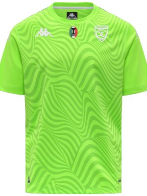 KOMBAT 2026 GK SPEZIA - Active Jerseys - Shirt - Man - NEON GREEN-WHITE