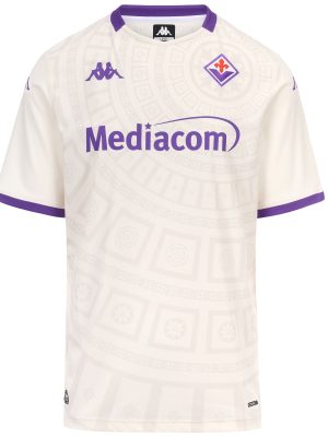 KOMBAT 2026 AWAY FIORENTINA - Active Jerseys - Shirt - Man - WHITE WHISPER-VIOLET TILLANDSIA
