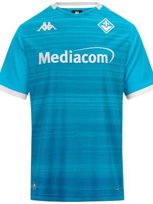 KOMBAT 2026 THIRD FIORENTINA - Active Jerseys - Shirt - Man - TURQUOISE CRYSTAL-GREY SILVER