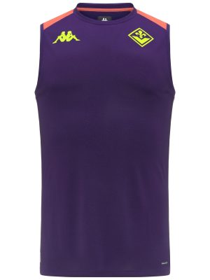 MASCO PRO FIORENTINA - Active Jerseys - Tank - Man - VIOLET MD-RED LIVING