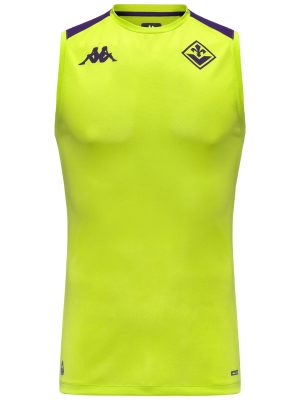 MASCO PRO FIORENTINA - Active Jerseys - Tank - Man - GREEN ACID-VIOLET MD