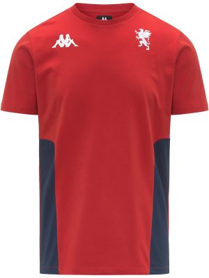 MILLIDO GENOA - T-ShirtsTop - T-Shirt - Man - RED-BLUE DK