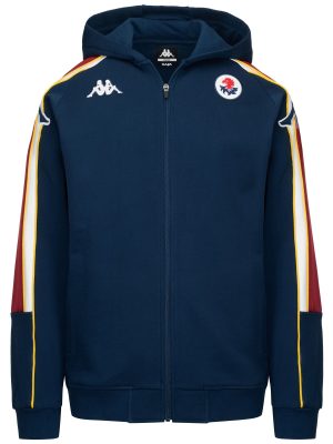 RELOADY GENOA - Fleece - Jacket - Man - BLUE DK-RED DK-WHITE-YELLOW