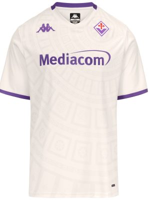 KOMBAT EXTRA 2026 AWAY FIORENTINA - Active Jerseys - Shirt - Man - WHITE WHISPER-VIOLET TILLANDSIA
