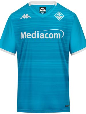 KOMBAT EXTRA 2026 THIRD FIORENTINA - Active Jerseys - Shirt - Man - TURQUOISE CRYSTAL-GREY SILVER
