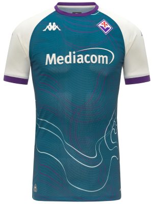 MOKIBAPRE PRO FIORENTINA - Active Jerseys - Shirt - Man - TURQUOISE CRYSTAL-WHITE WHISPER-VIOLET INDIGO