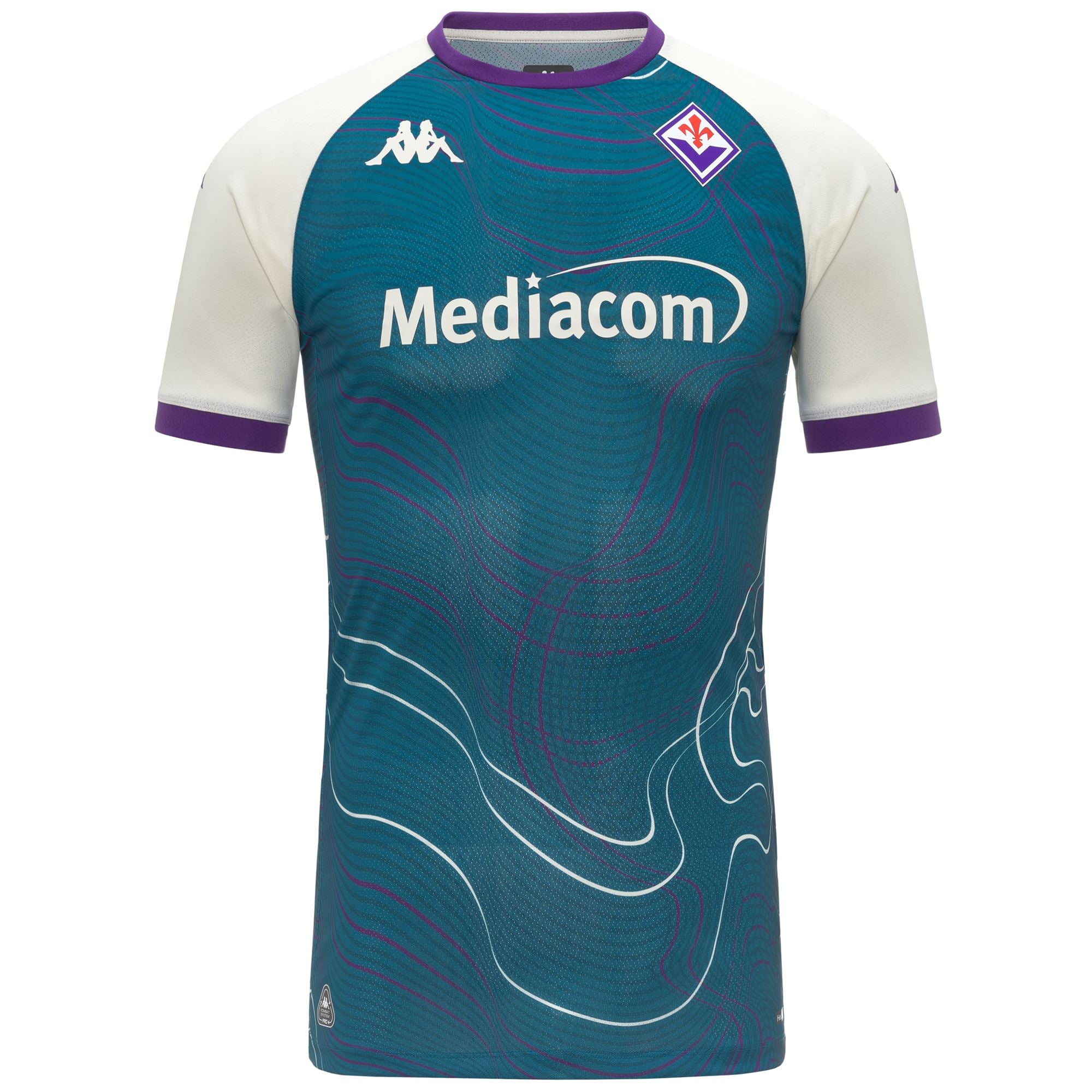 MOKIBAPRE PRO FIORENTINA - Active Jerseys - Shirt - Man - TURQUOISE CRYSTAL-WHITE WHISPER-VIOLET INDIGO