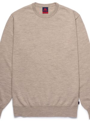 RUNELLI - KNITWEAR - Pull  Over - Man - BEIGE DK