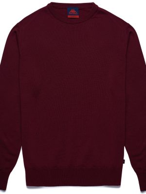 RUNELLI - KNITWEAR - Pull  Over - Man - RED DAHLIA