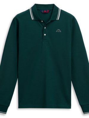 GORD - La polo Robe di Kappa - Polo - Man - GREEN JUNE-WHITE NATURAL