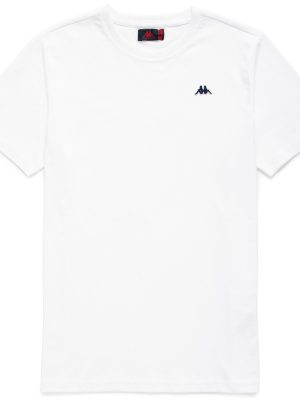 LUC - T-ShirtsTop - T-Shirt - Man - WHITE-BLUE MARINE