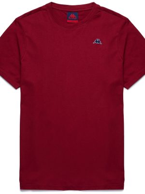 LUC - T-ShirtsTop - T-Shirt - Man - RED GRANATA-BLUE NAVY