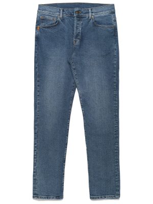 DAN - Pants - 5 Pockets - Man - MID BLUE INDIGO