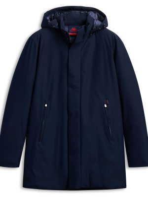 YAKEZ - Jackets - 3/4 LENGTH - Man - BLUE NAVY