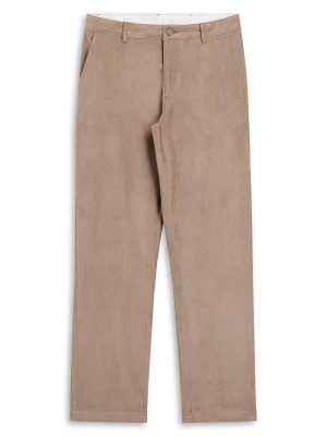 WINGI COMFORT CORDUROY - Pants - CHINO - Man - BROWN LT  WALNUT