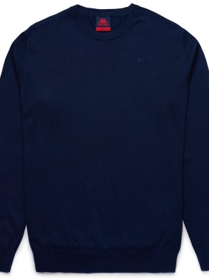 ELISIO - KNITWEAR - Jumper - Man - BLUE IRIS