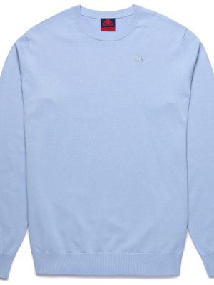 ELISIO - KNITWEAR - Jumper - Man - AZURE DAYLIGHT