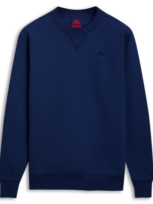 JUNEAU BRUSHED - Fleece - Jumper - Man - BLUE IRIS