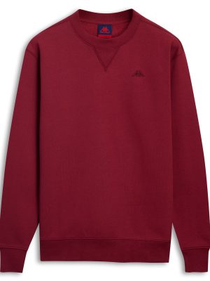 JUNEAU BRUSHED - Fleece - Jumper - Man - RED POMEGRANATE