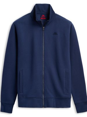 ARAGON BRUSHED - Fleece - Jacket - Man - BLUE IRIS