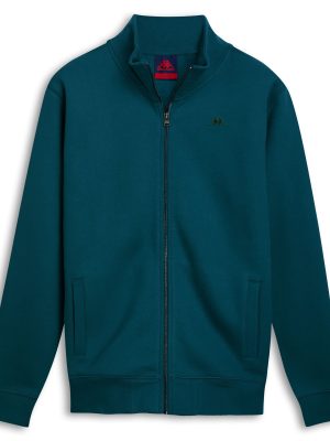 ARAGON BRUSHED - Fleece - Jacket - Man - GREEN JUNE