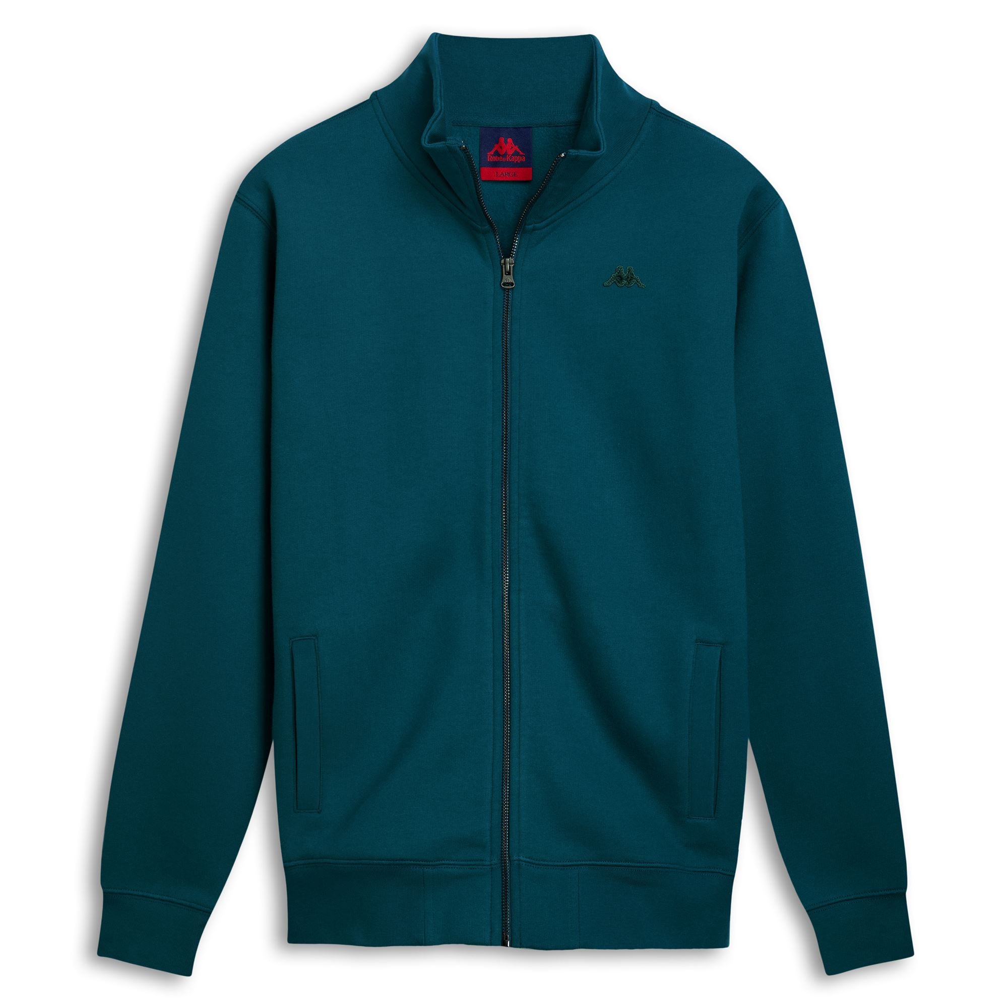 ARAGON BRUSHED - Fleece - Jacket - Man - GREEN JUNE